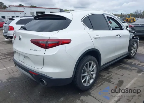 2018 Alfa Romeo Stelvio Ti Awd z USA, uszkodzony, nr VIN ZASFAKBN3J7B73264